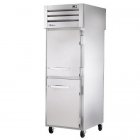 True STG1RPT-2HS-1S-HC Spec Series 1-Section 2 Solid Half Door Front / 1 Solid Door Rear Pass-Thru Refrigerator 27" - 115v