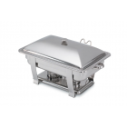 Vollrath 46518 Full Size Chafer w/ Lift-off Lid & Chafing Fuel Heat