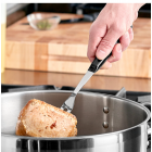 Vollrath 11 1/4" Stainless Steel Pot / Cook's Fork with Black Kool-Touch Handle 46918 - 12ea/Case