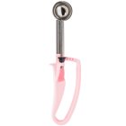 Vollrath 47379 Jacob's Pride Extended Length Disher with Pink Squeeze Handle 0.54 oz. - Size 60 - 12/Case