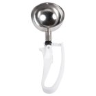 Vollrath 47390 Jacob's Pride Standard Length Disher with White Squeeze Handle 4.7 oz. - Size 6