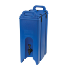Cambro 500LCD186 Camtainer Insulated Beverage Dispenser 5 Gal. - Navy Blue