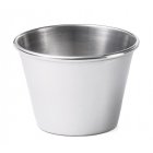 TableCraft 5067 Stainless Steel Round Sauce Cup 2-1/2 oz.