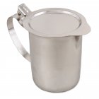 Browne 515202 Stainless Steel Teapot/Creamer with Flat Recessed Top 10 oz.