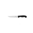 Taylor 5248382 5 1/2" Utility Knife w/ Black Nylon/Silicone Handle, High Carbon German Steel