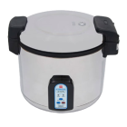 Town 57130 30 Cup Electric Rice Cooker, One Touch, Stainless Exterior, 120v