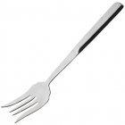 Browne 573141 Elite One-Piece Stainless Steel 4-Tine Cold Meat Fork with Hollow Handle 10-1/2"