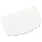 Browne 574266 Flexible Plastic Flat Edge Bowl Scraper 5-1/2" x 3-1/2"