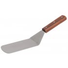 Browne 574314 Flexible Stainless Steel Solid Turner with 8"L x 3"W Blade & Hardwood Handle 14-1/2"
