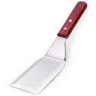 Browne 574315 Stainless Steel Solid Turner with 6"L x 2-3/4"W Blade & Hardwood Handle 11-1/2" OAL