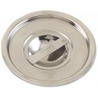 Browne 5757721 Stainless Steel Solid Bain Marie Pot Cover - Fits 2 qt.