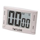 Taylor 5896 White 100 Minute Jumbo Readout Digital Timer - 6/Case