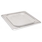 Cambro 60CWC135 Camwear Polycarbonate Food Pan Cover - 1/6 Size - Clear