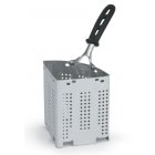 Vollrath 682114B Wear-Ever Stainless Steel Pasta and Vegetable Perforated Wedge Inset 3 qt.