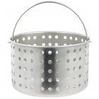 Vollrath 68289 Aluminum Replacement Boiler / Fryer Steamer Basket with Bail for 68271 - 20 qt