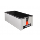 Vollrath 72050 Countertop Electric Food Warmer 13-3/4"W x 28-3/4"D x 9-3/4"H - Holds (4) 1/3 Size Pan - 120v