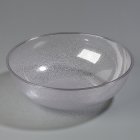 Carlisle 721507 Salad Bowl Pebbled 15" Dia 11 qt Round Polycarbonate Clear 