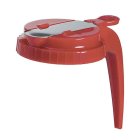 Tablecraft 748RT Plastic Syrup Dispenser Top - fits Model 748R - Red