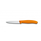 Victorinox - Swiss Army 6.7606.L119 Paring Knife w/ 3 1/4" Blade, Orange Polypropylene Handle