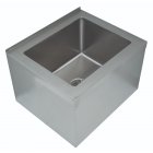 Advance Tabco 9-OP-40 Stainless Steel 1-Compartment Floor Mount Mop Sink with 20" x 16" x 12" Deep Bowl