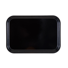 Cambro 913MT110 Rectangular Market Display Tray - 9" x 12 3/4" x 1", Black - 12ea/Case