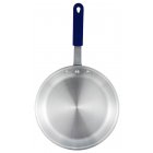 Winco AFP-7A-H Gladiator Aluminum Fry Pan with Blue Silicon Riveted Handle 7"