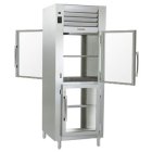 Traulsen AHF132WP-HHG Spec-Line 1-Section 2 Glass Half Door Reach-In Pass-Thru Heated Holding Cabinet 30" - 25.73 cu. ft.