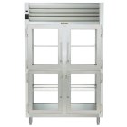 Traulsen AHF232WP-HHG Spec-Line 2-Section 4 Glass Half Door Reach-In Pass-Thru Heated Holding Cabinet 58" - 55.13 cu. ft.