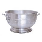 Adcraft ALC-16 Aluminum Colander with Side Handles & Footed Base 16 qt.