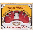 Adcraft AT-334 Ateco Cake Decorating Set with Flex Bag - 6 Tips