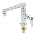T&S Brass B-0208 Single Hole Single Temperature Deck Mount Pantry Faucet with 6" Cast Spout (OSC6) and 2.2 gpm Aerator