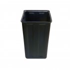 AAA Furniture Wholesale BLK TRASH LINER Plastic Trash Can Liner for Trash Receptical Cabinets 36 Gal. - Black
