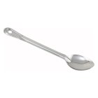 Winco BSOT-15 Stainless Steel Solid Basting Spoon 15" - 144/Case