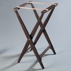 Carlisle C3630W11 Carlisle Tray Stand Wood 30-1/2" H Walnut,6ea/cs