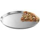 American Metalcraft CAR14 Heavy Weight Aluminum Tapered / Nesting Cutter Pizza Pan 14" x 11/16" Deep