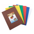 Winco CBST-1520 6-Piece Polyethylene HACCP Color-Coded Cutting Board Set 15" x 20" x 1/2" - Asstd Colors
