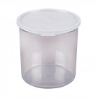 Cambro CCP27152 Plastic Round Crock w/ Lid 2.7 Qt. - Clear