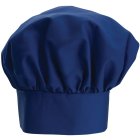 Winco CH-13BL Signature Chef Poly/CottonAdjustable Chef Hat with Velcro Closure 13"H - Blue - 96/Case