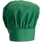 Winco CH-13LG Signature Chef Poly/CottonAdjustable Chef Hat with Velcro Closure 13"H - Light Green - 96/Case