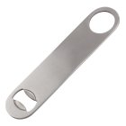 Winco CO-301 Stainless Steel Flat Bottle Opener 7"L - Silver - 12/Case
