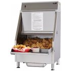 Clearance Carter-Hoffmann CW2E Top-Load First-In First-Out Bulk Chip Warmer 22 Gal. - 120v