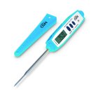 CDN DTT450-B Waterproof Thin Tip Digital Probe / Pocket Thermometer with 2-3/4" Stem - Blue - -40 to 450 Degrees F