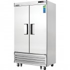 Everest Refrigeration EBNR2 2-Section 2 Solid Narrow Door Reach-In Refrigerator 40" - 115V