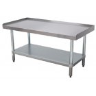 Advance Tabco EG-LG-300-X Special Value Stainless Steel Equipment Stand with Adjustable Galvanized Undershelf 30" x 30"