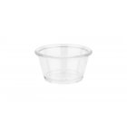 GET ER-025-CL SAN Plastic Round Ramekin 2-1/2 oz. - Clear