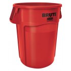 Rubbermaid FG264360RED Vented BRUTE Round Container 44 Gal. - Red