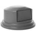 Rubbermaid FG265788GRAY BRUTE Dome Top Lid for 55-Gallon Container - Gray