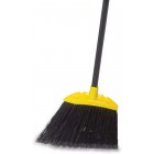 Rubbermaid FG638906BLA Jumbo Smooth Sweep Angled Broom with Black Flagged Bristles and Aluminum Handle 56"