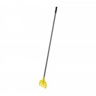 Rubbermaid FGH14600GY00 Invader Wet Mop Gray Fiberglass Handle with Side-Gate Style Yellow Plastic Head 60"