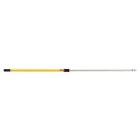 Rubbermaid FGQ76500YL00 HYGEN Quick-Connect Aluminum Telescoping Extension Pole / Handle 4 FT to 8 FT - Yellow